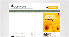 Desktop Screenshot of onubodycare.com